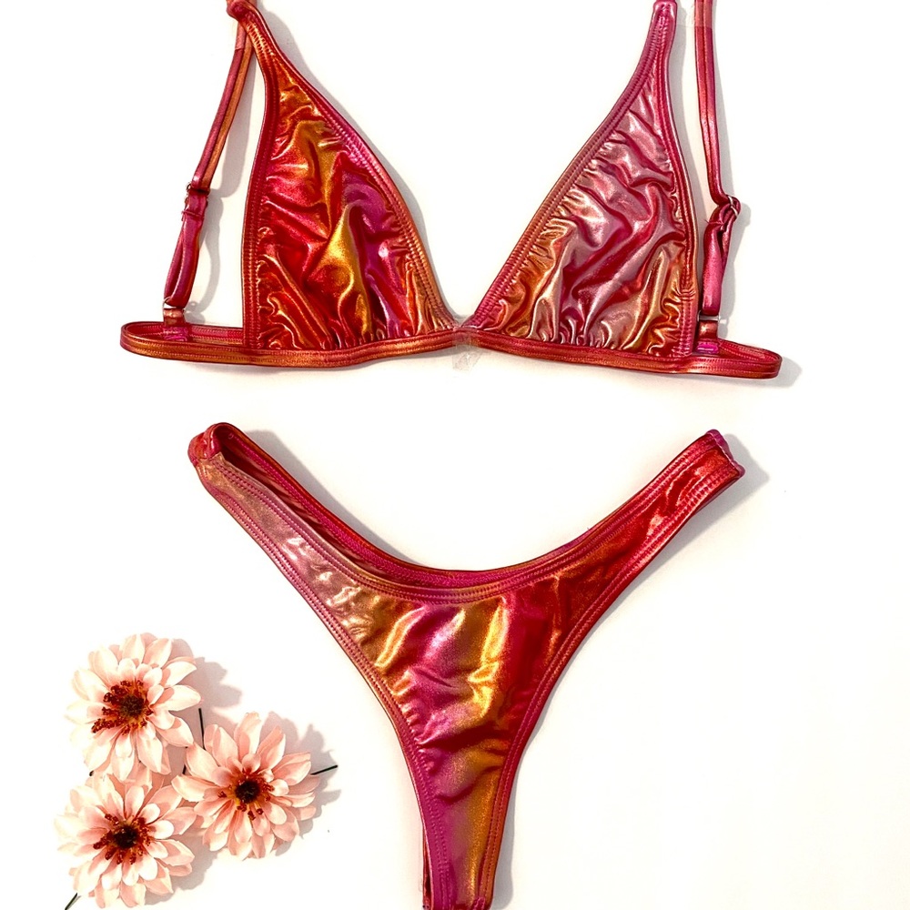 Holographic Cheeky Bikini